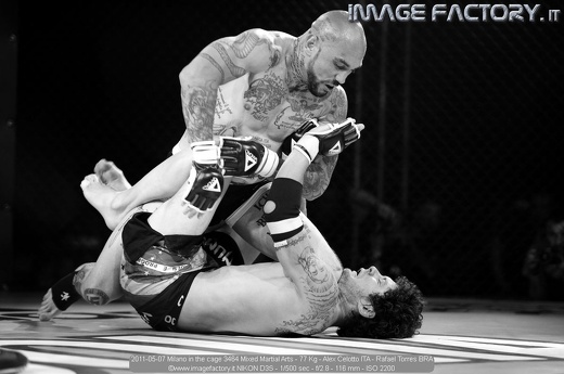 2011-05-07 Milano in the cage 3464 Mixed Martial Arts - 77 Kg - Alex Celotto ITA - Rafael Torres BRA